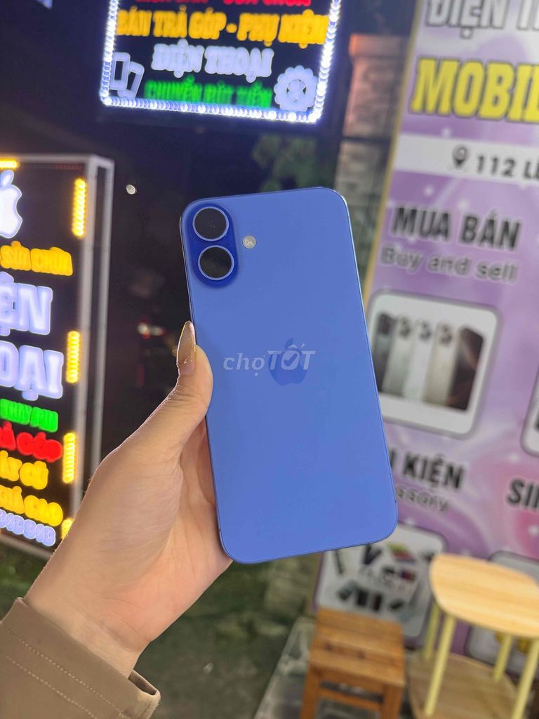 Apple iPhone 16 Plus 128GB Xanh. Mua bán Điện thoại tại Quận Sơn Trà Đà Nẵng được đăng bởi Diễm Diễm hình 1