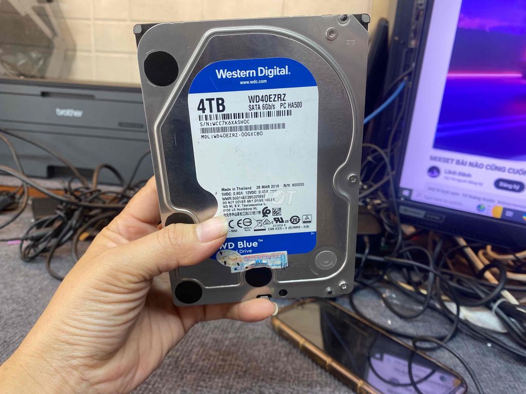 Ổ CỨNG HDD 4TB SK 100% AE LẮP MÁY BAO CHẤT LƯỢNG