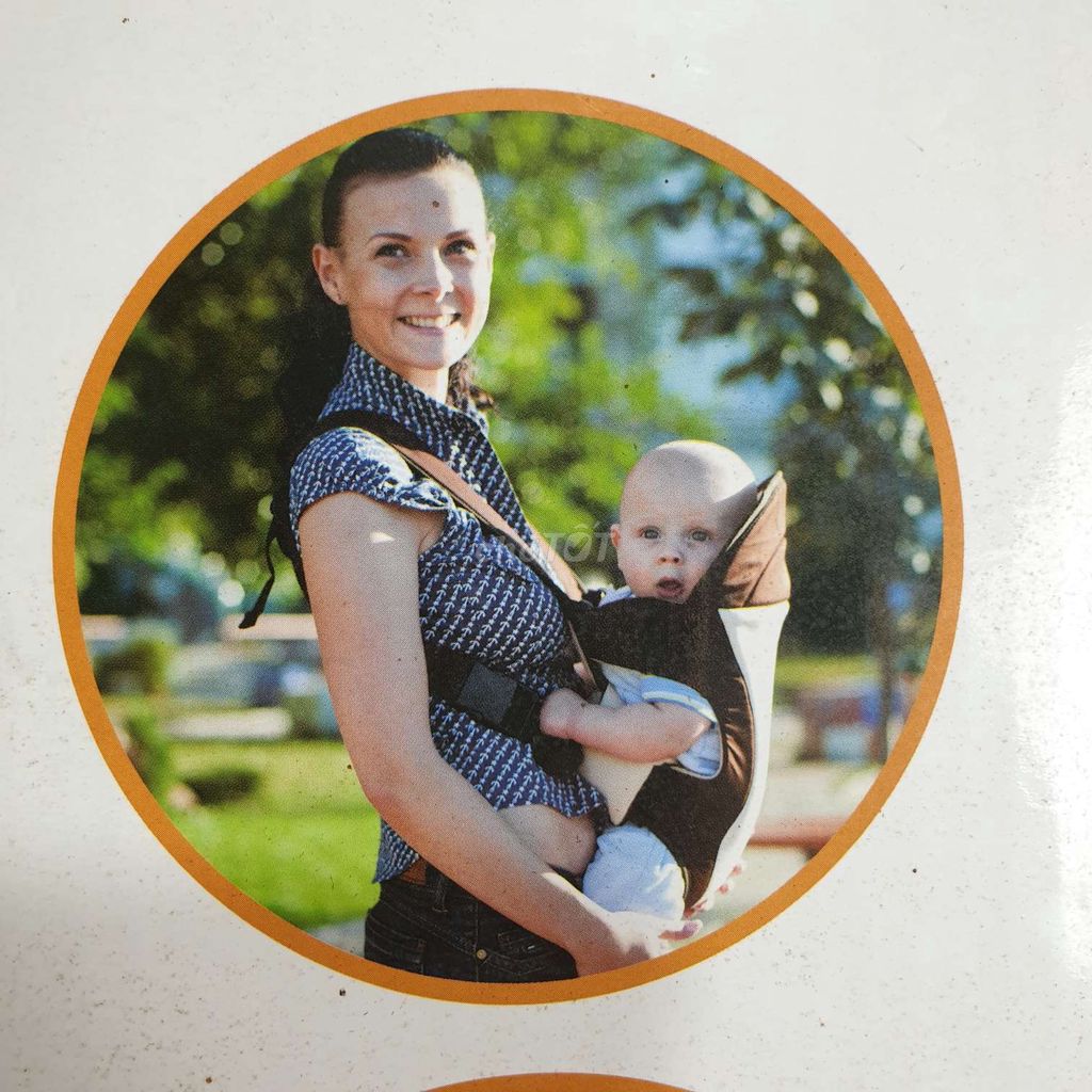 Địu em bé Papa 4 tư thế còn rất đẹp. Mua bán Mẹ và bé tại Huyện Thạnh Trị Sóc Trăng được đăng bởi Lâm hình 1
