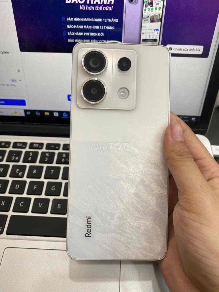 Redmi Note 13 Pro 12/256G Trắng giá rẻ. Mua bán Điện thoại tại Quận 3 Tp Hồ Chí Minh được đăng bởi Tuấn Nguyễn Mobile  hình 1