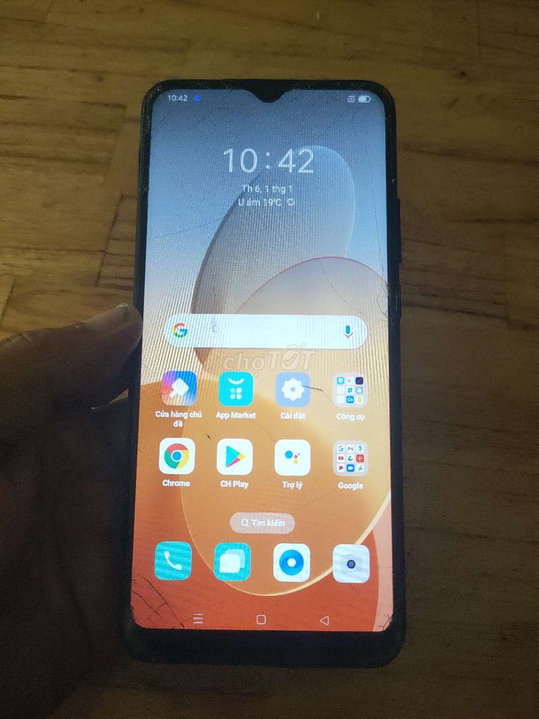 Oppo A16k pin trâu bể kính chữa cháy full chức năg. Mua bán Điện thoại tại Quận Bình Thạnh Tp Hồ Chí Minh được đăng bởi Gia Bảo hình 1