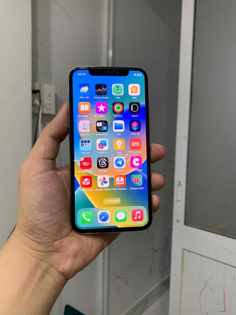 Apple iPhone X 256GB Trắng Đã sử dụng. Mua bán Điện thoại tại Quận Tân Phú Tp Hồ Chí Minh được đăng bởi NTP hình 1