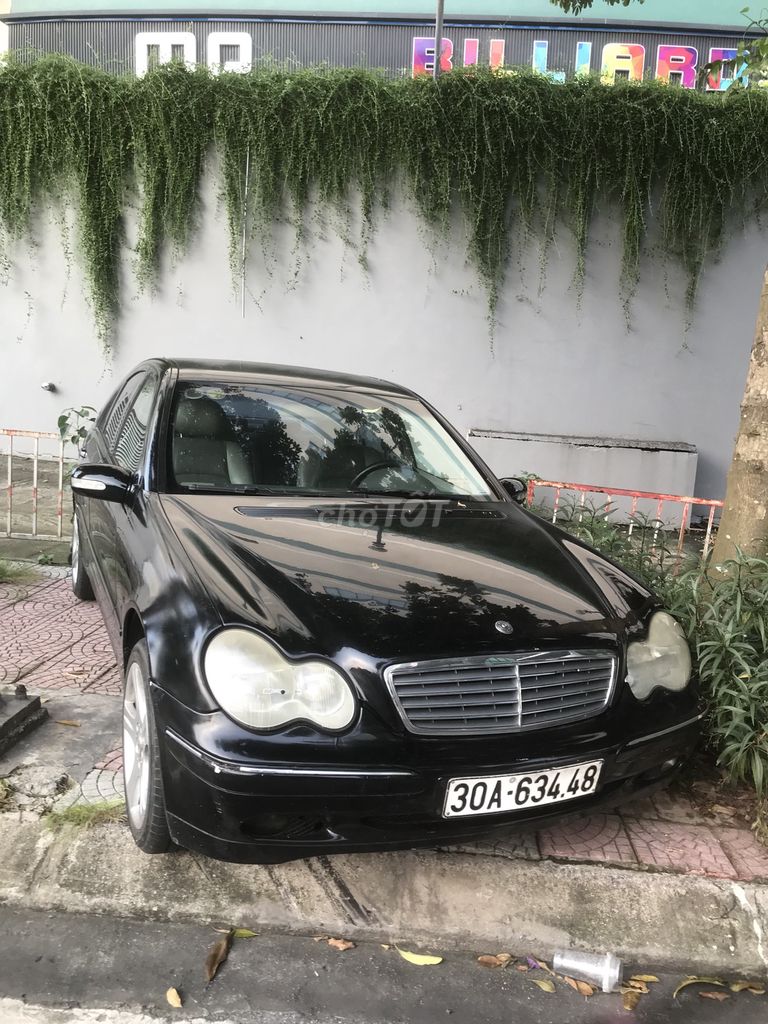 Mercedes Benz C Class 2002 C200K AT - 100000 km. Mua bán Ô tô tại Quận Long Biên Hà Nội được đăng bởi Anh tuấn hình 2