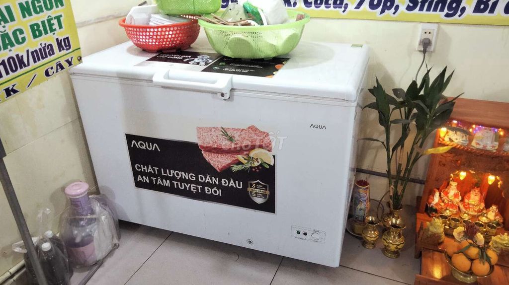 Tủ đông Aqua 350 lít Mới 99%. Mua bán Tủ lạnh tại Huyện Nhà Bè Tp Hồ Chí Minh được đăng bởi Dũng hình 1