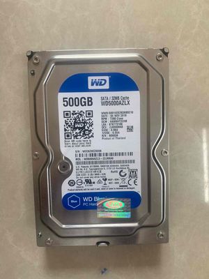 ổ cứng pc western 500g sk100%
