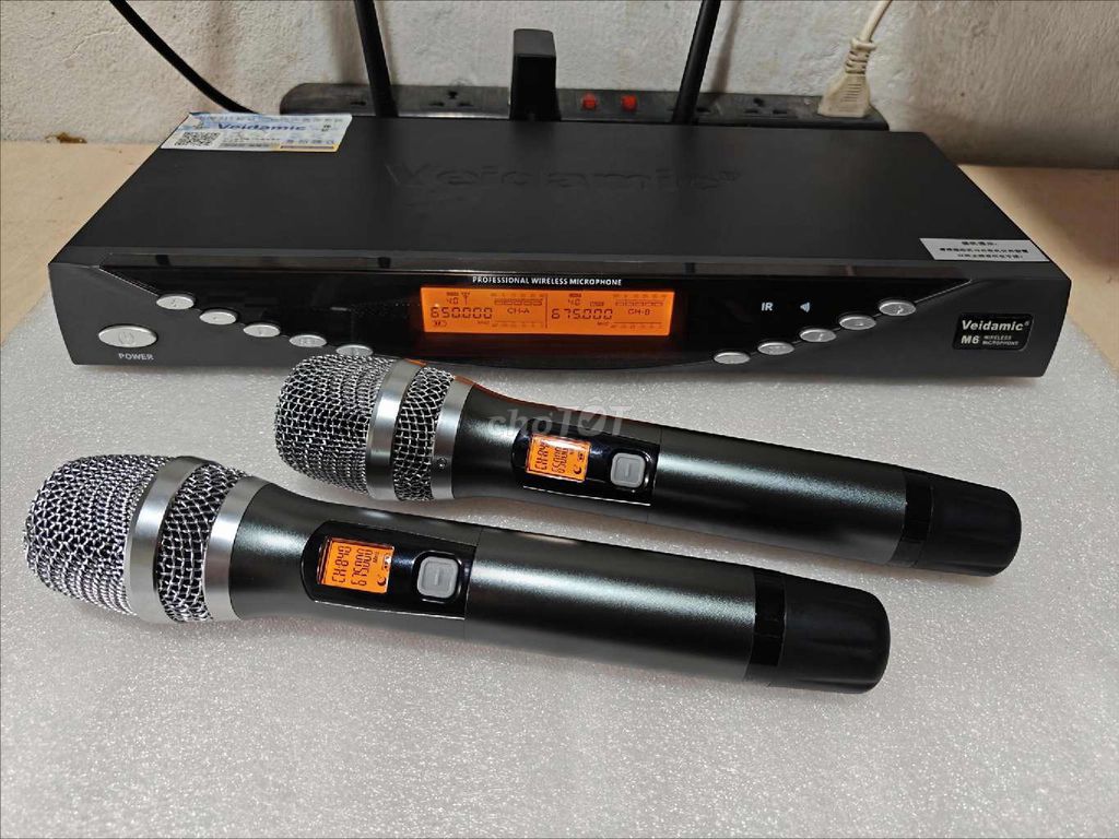 Micro Veidamic M6 Đen Đã sử dụng. Mua bán Tivi, Âm thanh tại Quận Ninh Kiều Cần Thơ được đăng bởi Nguyễn Nam Mua Bán Âm Thanh  hình 1