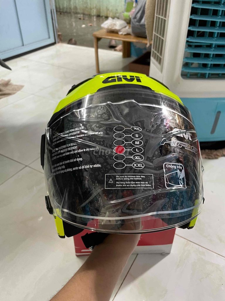 Nón 3/4 GIVI 2 Kính. Mua bán Phụ tùng xe tại Quận 5 Tp Hồ Chí Minh được đăng bởi lộc tăng hình 2