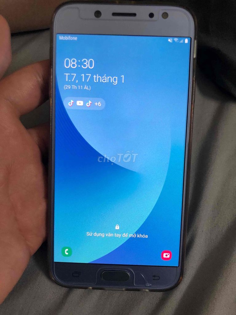 Samsung J7 Pro Bạc. Mua bán Điện thoại tại Huyện Chương Mỹ Hà Nội được đăng bởi Trương Đức Anh hình 1