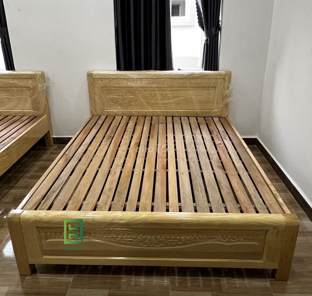 Giường ngủ Gỗ sồi tự nhiên Vàng gỗ Hiện đại - . Mua bán Giường, chăn ga gối nệm tại Quận Tân Phú Tp Hồ Chí Minh được đăng bởi LÊ VĂN HÙNG hình 1