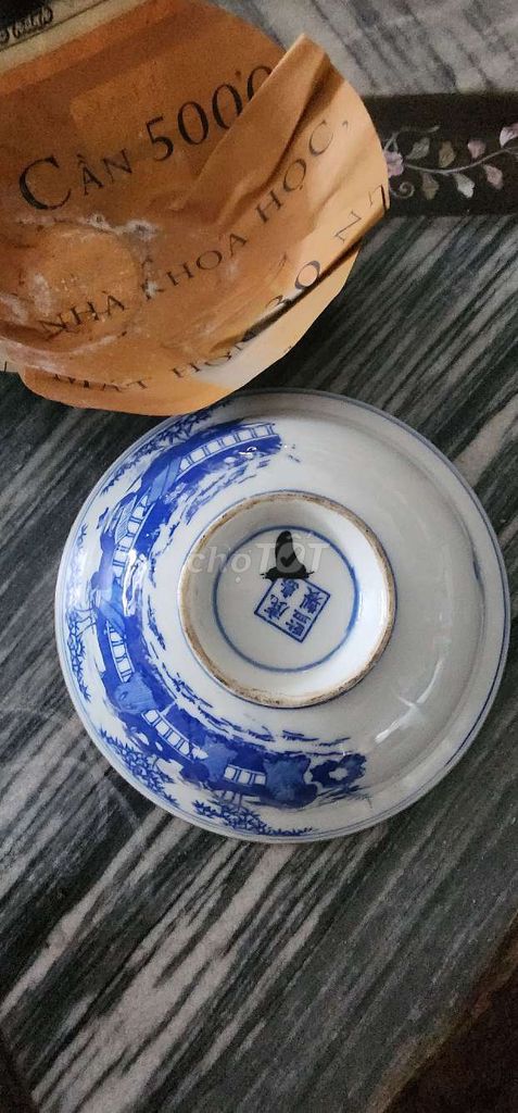 Tô sứ Gốm sứ Xanh trắng. Mua bán Dụng cụ nhà bếp tại Thành phố Vĩnh Long Vĩnh Long được đăng bởi Le Trung Chanh hình 1