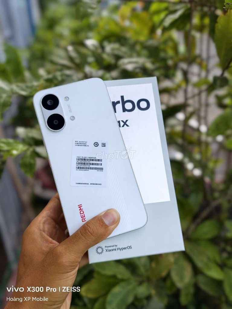 Xiaomi Redmi Turbo 5 Max 12GB/256GB Trắng. Mua bán Điện thoại tại Thành phố Sóc Trăng Sóc Trăng được đăng bởi Hoàng XP hình 1