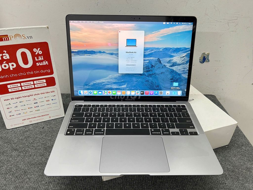 MACBOOK AIR 2020 8GB\256 -VĂN PHÒNG CƠ BẢN