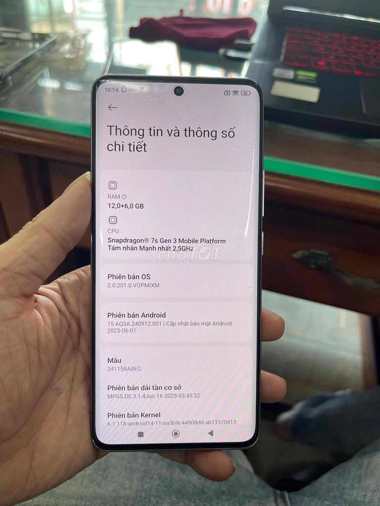 Xiaomi Redmi Note 14 Pro+ 5G 512GB Vàng hồng. Mua bán Điện thoại tại Quận Gò Vấp Tp Hồ Chí Minh được đăng bởi Hoàng Lợi hình 1