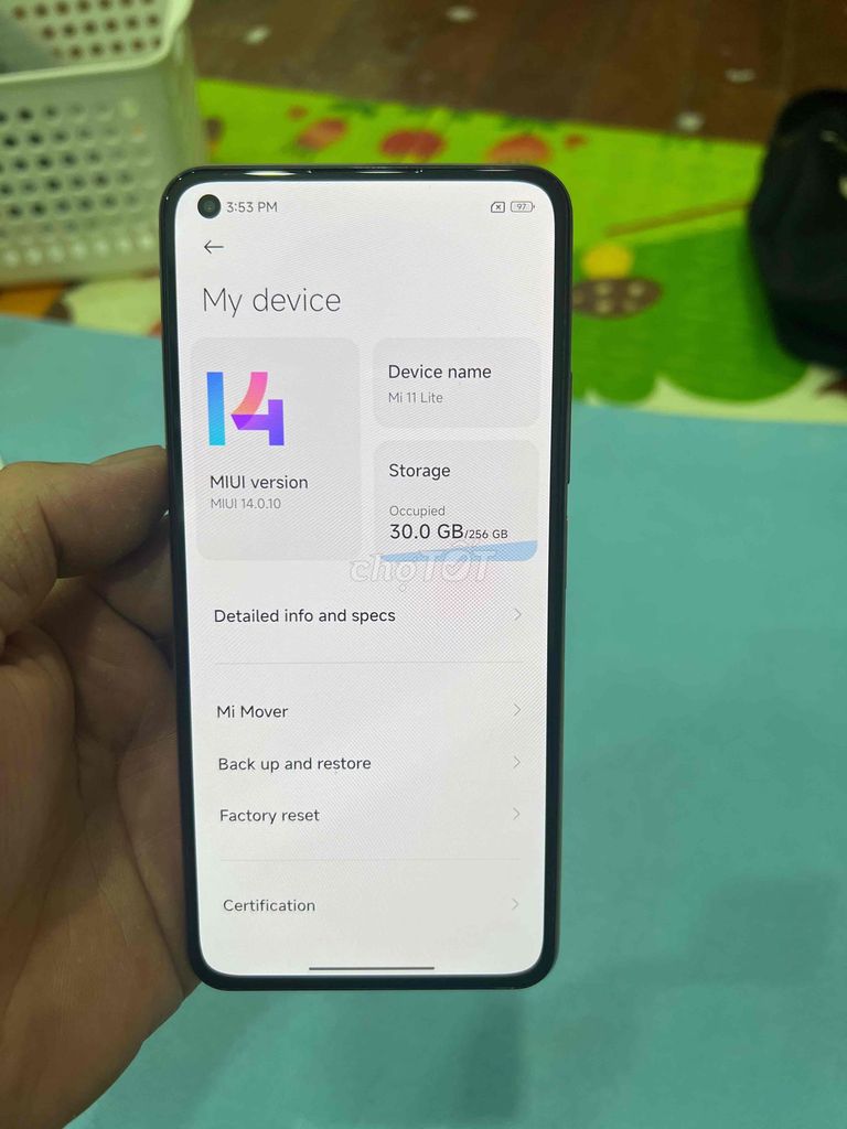 Xiaomi Mi 11 Lite 8/256GB Hồng. Mua bán Điện thoại tại Quận Hoàng Mai Hà Nội được đăng bởi Nguyennoi hình 1