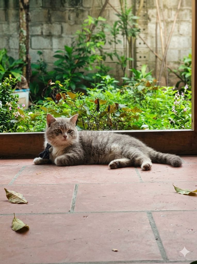 Mèo Anh đực Xám đã tiêm phòng. Mua bán Mèo tại Huyện Thường Tín Hà Nội được đăng bởi anan nguyen hình 1