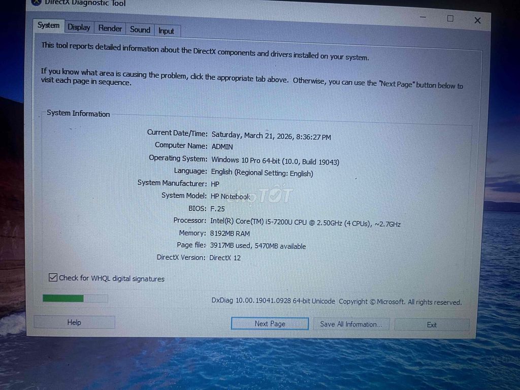 HP 15 i5-7200U 15.6 inch 8GB/120GB. Mua bán Laptop tại Huyện Hoài Đức Hà Nội được đăng bởi Ms Chiến hình 1