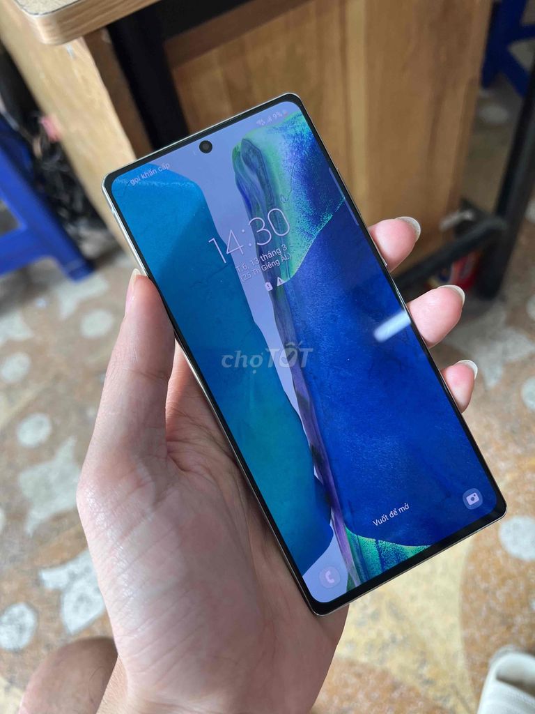 Samsung Note 20 SS Xanh SsVn. Mua bán Điện thoại tại Quận Hai Bà Trưng Hà Nội được đăng bởi Tuấn  hình 1