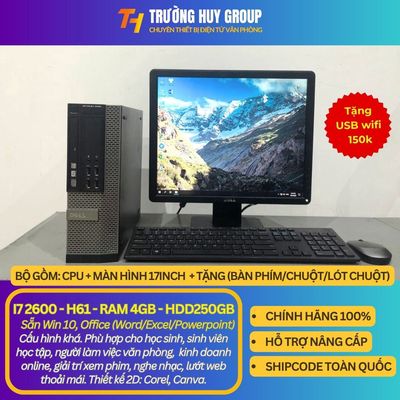 Full bộ máy chính hãng I7 2600 cho mọi người. Mua bán Máy tính để bàn tại Quận 12 Tp Hồ Chí Minh được đăng bởi Trường Huy Group