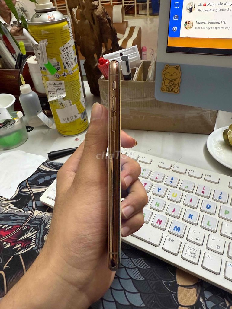 Apple iPhone XS 64GB Gold LL/A Đã qua sử dụng. Mua bán Điện thoại tại Quận Cầu Giấy Hà Nội được đăng bởi Long blue 9x hình 1