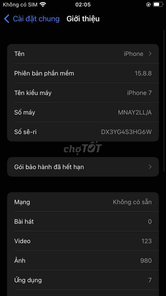 Apple iPhone 7. Mua bán Điện thoại tại Quận Liên Chiểu Đà Nẵng được đăng bởi Thiên Mai hình 1