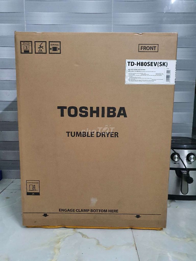 Máy sấy Toshiba TD-H80SEV(SK) 7kg. Mua bán Nội thất, đồ gia dụng khác tại Huyện Quế Võ Bắc Ninh được đăng bởi Nguyễn Thế Đức hình 1