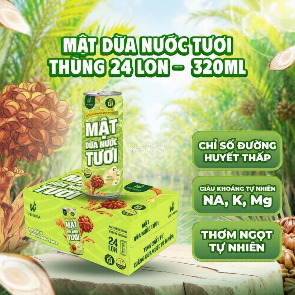 Nước ngọt Mật dừa nước tươi Oganic. Mua bán Đồ ăn, thực phẩm và các loại khác tại Quận 7 Tp Hồ Chí Minh được đăng bởi Nguyễn Hiếu hình 1
