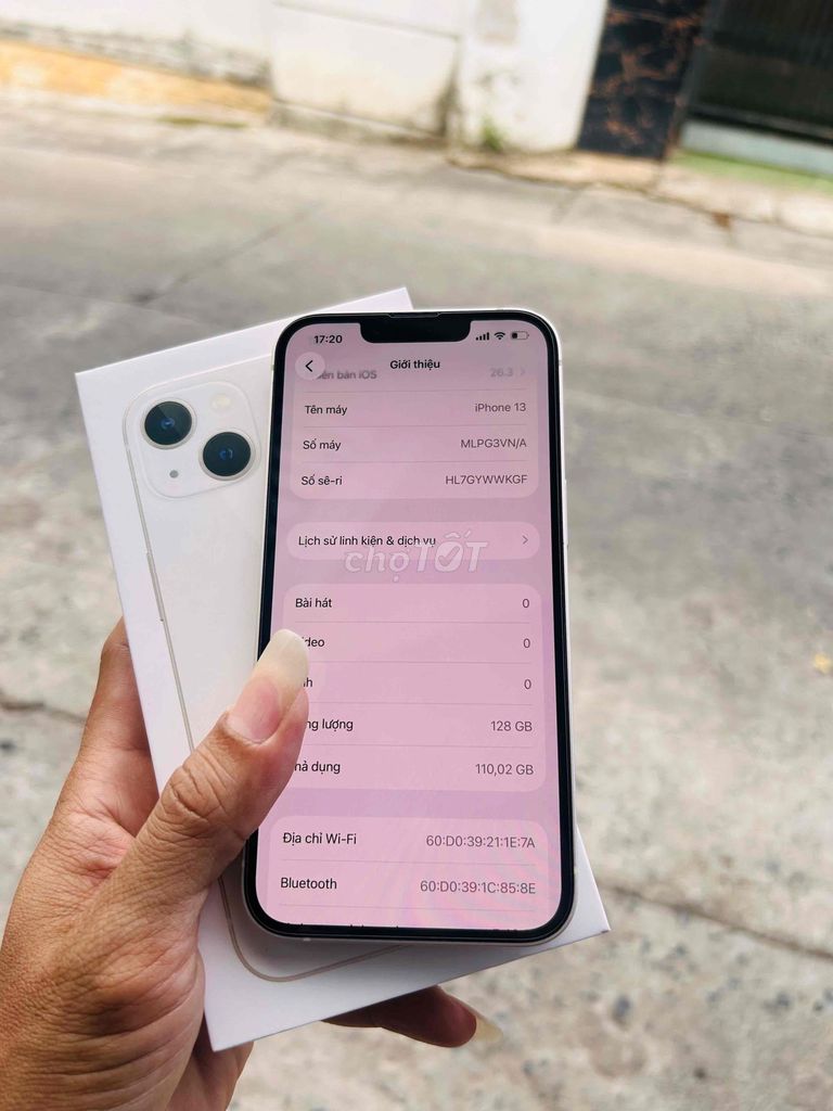 Apple iPhone 13 128GB Trắng VN/A. Mua bán Điện thoại tại Thành phố Vũng Tàu Bà Rịa - Vũng Tàu được đăng bởi Thanh Thắng hình 1