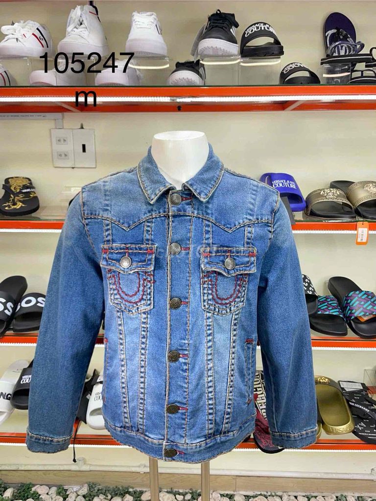 Áo khoác Jean True Religion Nam size M. Mua bán Quần áo tại Huyện Hớn Quản Bình Phước được đăng bởi Lâm thiên đường hàng hiệu hình 1