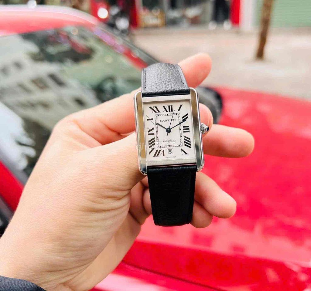 Cartier Tank Solo XL WSTA0029 size 31x41mm. Mua bán Đồng hồ tại Quận Hoàng Mai Hà Nội được đăng bởi Anh Tuấn hình 1