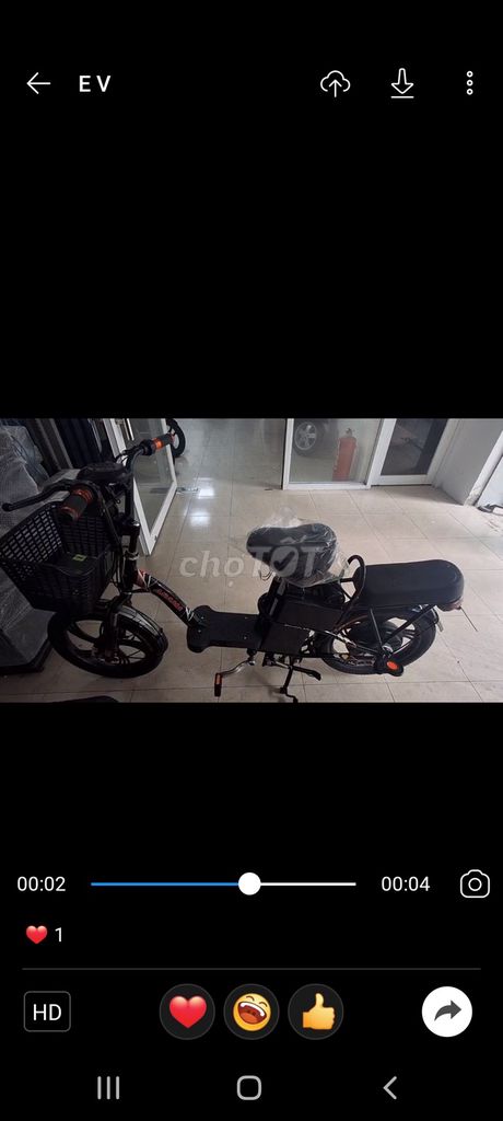 Xe đạp điện Asama Đen. Mua bán Xe điện tại Quận 1 Tp Hồ Chí Minh được đăng bởi Nguyễn Thu Trang hình 3