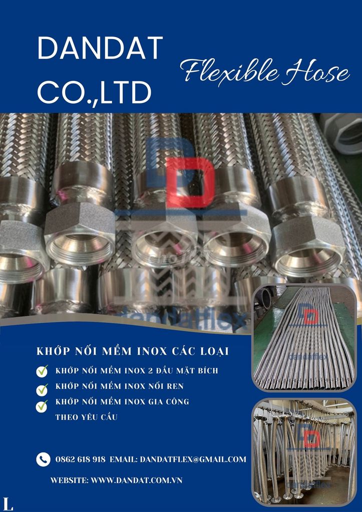 Ống khớp nối mềm inox, Khớp nối chống rung