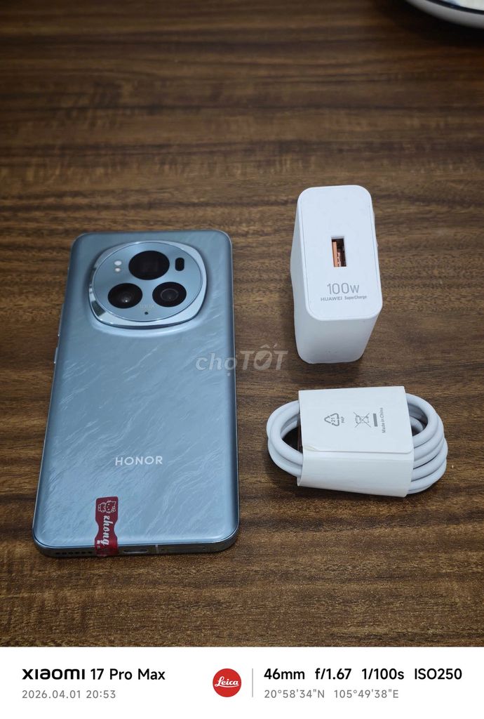 Honor Magic 6 Pro Xanh 16/512 sạc 100w có ship COD. Mua bán Điện thoại tại Quận Hoàng Mai Hà Nội được đăng bởi Trần Ngọc Hiếu hình 1