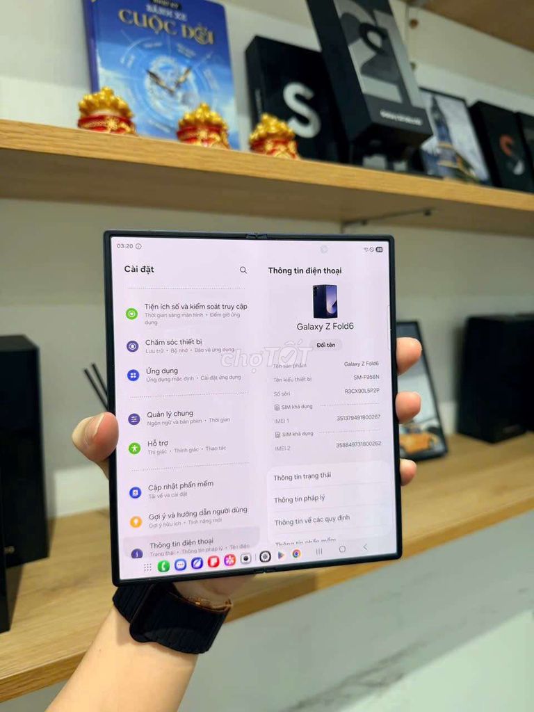 Samsung Galaxy Z Fold6 256GB Xanh. Mua bán Điện thoại tại Thành phố Thủ Đức Tp Hồ Chí Minh được đăng bởi Minh phương hình 1