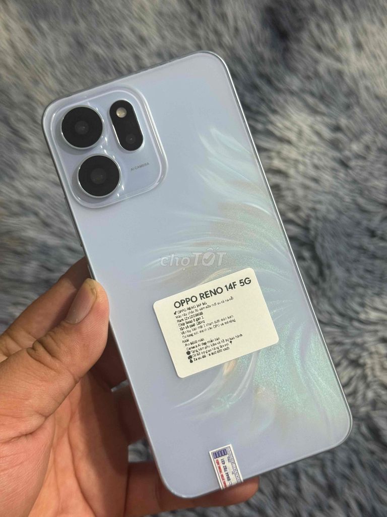 OPPO Reno 14F 5G Ram 12+12/256GB Chíp 6 gen 1. Mua bán Điện thoại tại Huyện Trảng Bom Đồng Nai được đăng bởi Hồ Trung Hiếu hình 1