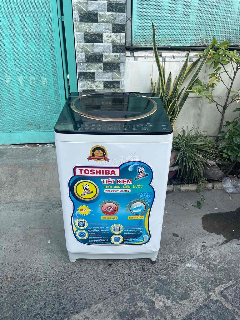 Thanh lý máy giặc Toshiba 11kg inverter tiết kiệm. Mua bán Máy giặt tại Quận 12 Tp Hồ Chí Minh được đăng bởi Điện Lạnh Toàn Thắng  hình 1