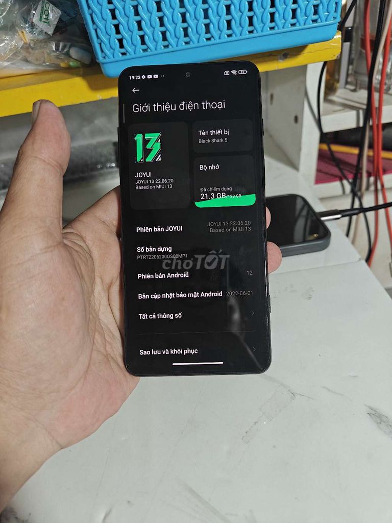 Xiaomi Black Shark 5 12/128. Mua bán Điện thoại tại Quận Tân Phú Tp Hồ Chí Minh được đăng bởi huy  hình 1