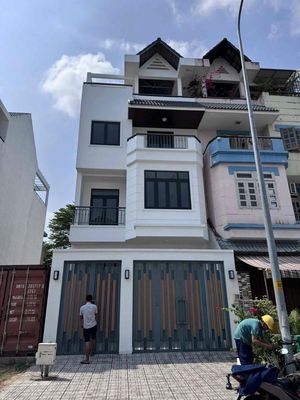 Cho thuê nhà phố KDC KHANG AN-q9, Nhà mới, 100%, sẵn trống