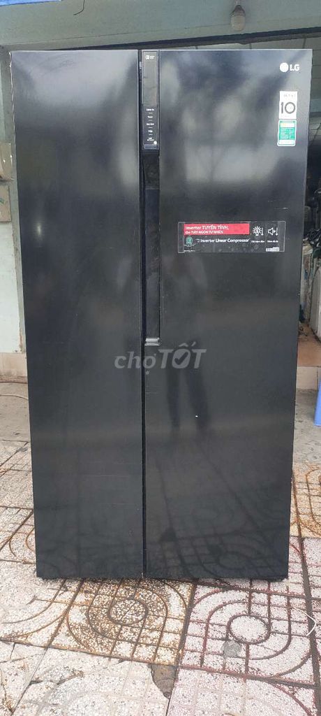 Tủ lạnh LG inverter 613l dang side sy side