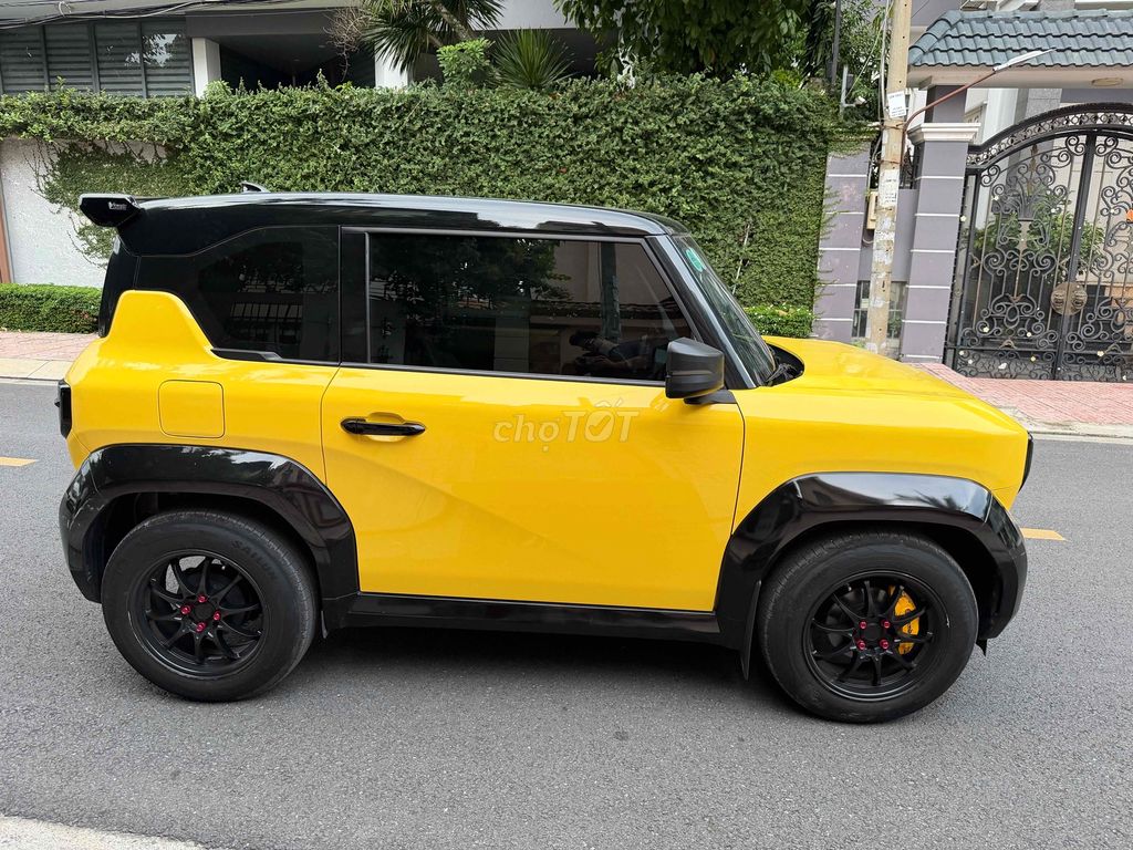 VinFast VF3, 2025, желтый, покупка батареи, много тюнинга