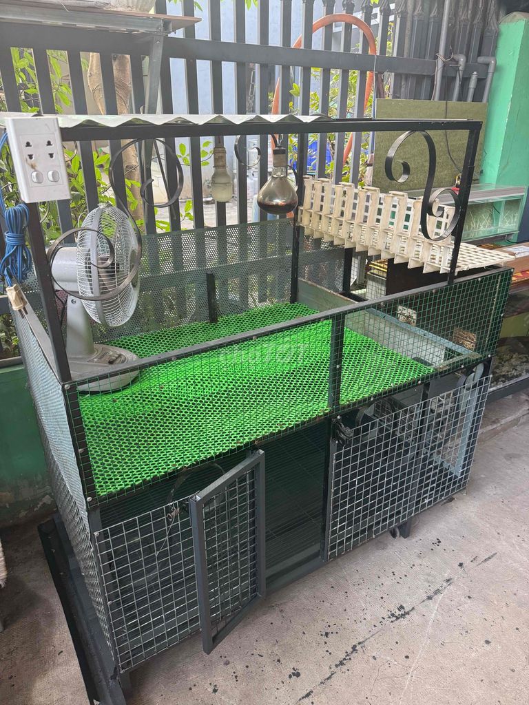 Chuồng chó 140x80x135cm 2 tầng. Mua bán Phụ kiện, Thức ăn, Dịch vụ tại Huyện Long Thành Đồng Nai được đăng bởi Quang Vinh Ninh hình 1