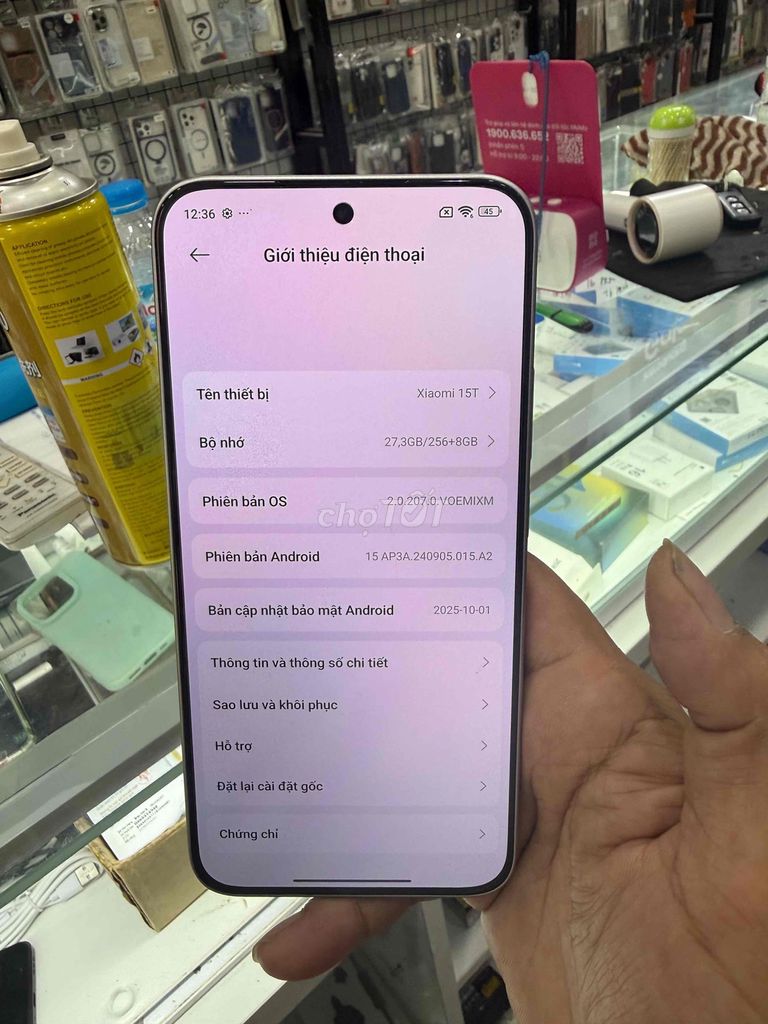 Xiaomi 15T 256GB Xám. Mua bán Điện thoại tại Quận 7 Tp Hồ Chí Minh được đăng bởi Quốc Khánh Mobile hình 1
