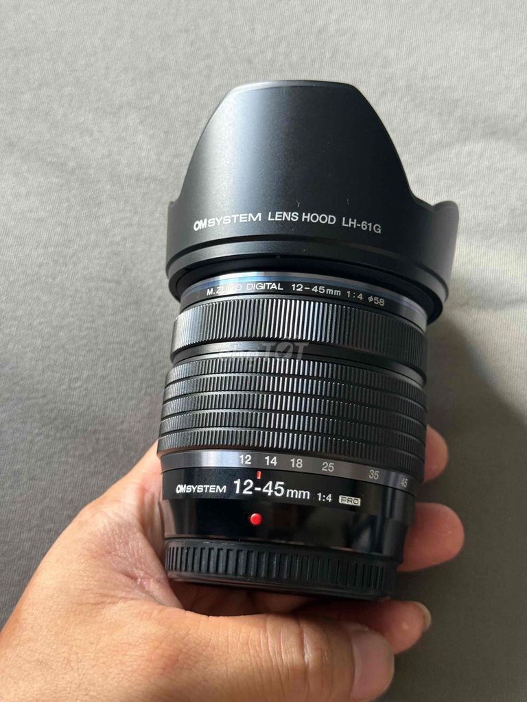 Ống kính Olympus 12-45mm F4 PRO Đen Đẹp. Mua bán Máy ảnh, Máy quay tại Quận Phú Nhuận Tp Hồ Chí Minh được đăng bởi Thành Trung hình 1