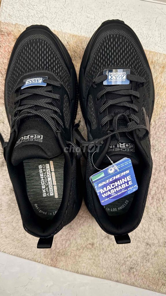 Giày thể thao Skechers GO RUN Nam Đen 41. Mua bán Giày dép tại Quận 6 Tp Hồ Chí Minh được đăng bởi bibu hình 1
