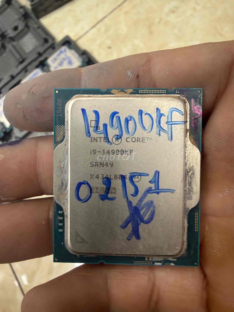 CPU Intel i9-14900KF. Mua bán Linh kiện (RAM, Card...) tại Quận Tân Bình Tp Hồ Chí Minh được đăng bởi Nguyễn Hoàng Nhã  hình 1