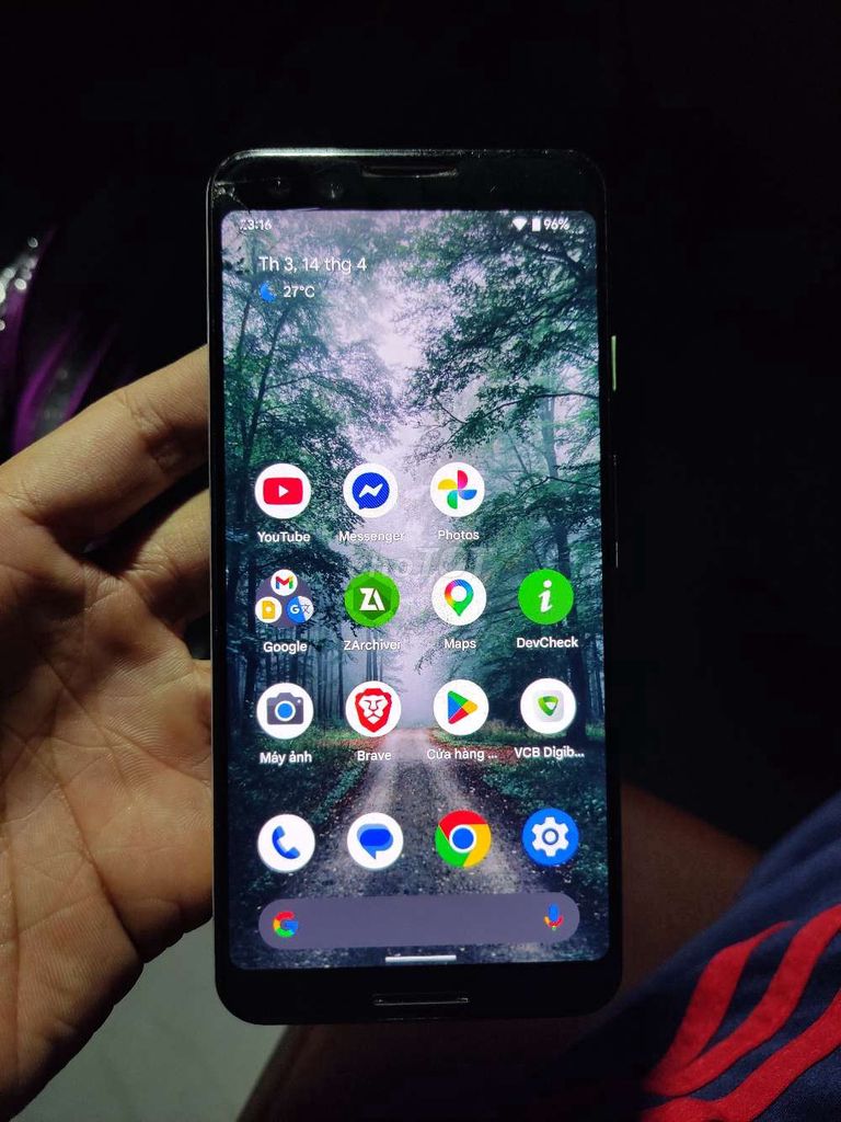 Google Pixel 3 64GB Trắng. Mua bán Điện thoại tại Thành phố Thủ Đức Tp Hồ Chí Minh được đăng bởi Ân hình 1