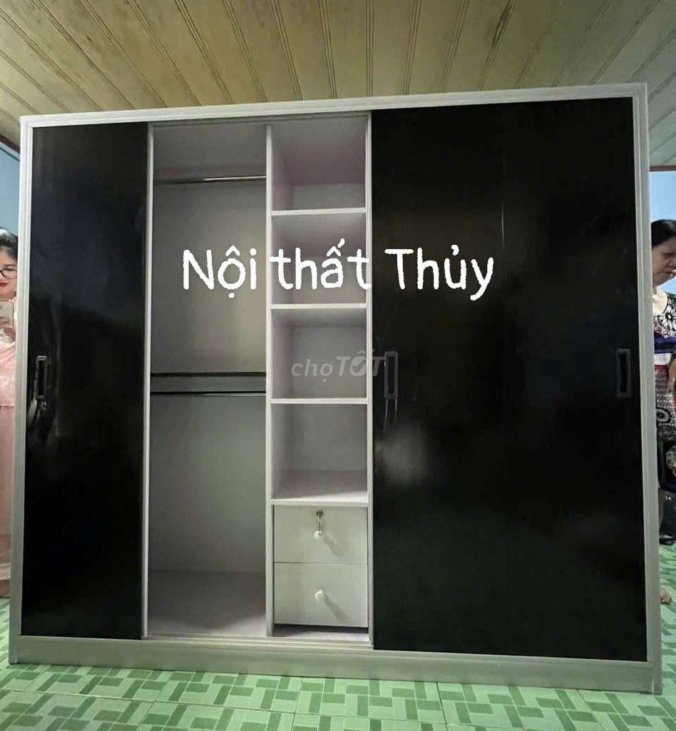 Tủ quần áo Nhựa Đài Loan cánh lùa 2mx1m8. Mua bán Tủ, kệ gia đình tại Quận 7 Tp Hồ Chí Minh được đăng bởi Phương thủy hình 1