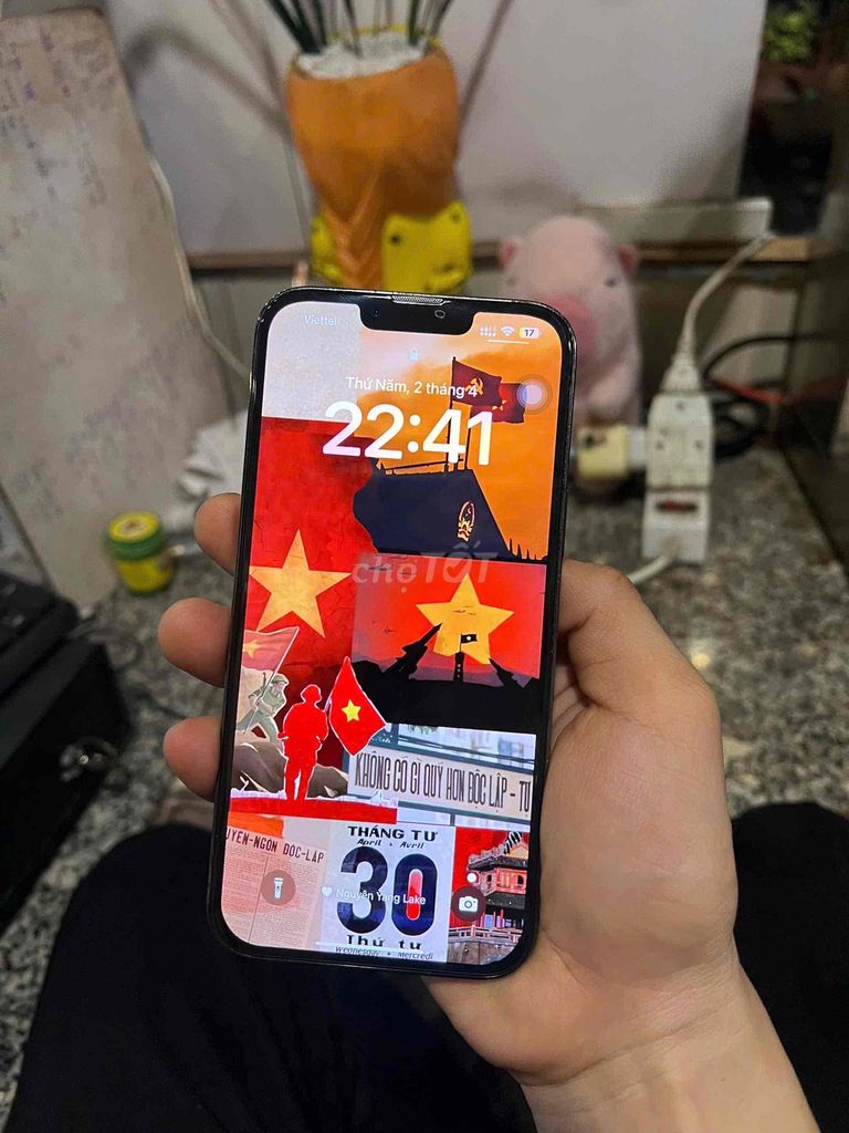 iPhone 13 Pro Max 128GB đen xám. Mua bán Điện thoại tại Thành phố Thủ Đức Tp Hồ Chí Minh được đăng bởi Nguyễn An Nguyên hình 1