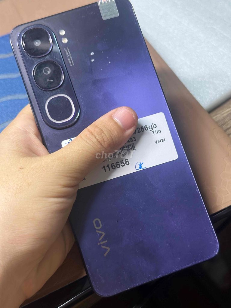 Vivo V40 Lite 256GB Tím Zin Nguyên Chính Hãng. Mua bán Điện thoại tại Thành phố Thủ Đức Tp Hồ Chí Minh được đăng bởi Hiếu hình 1