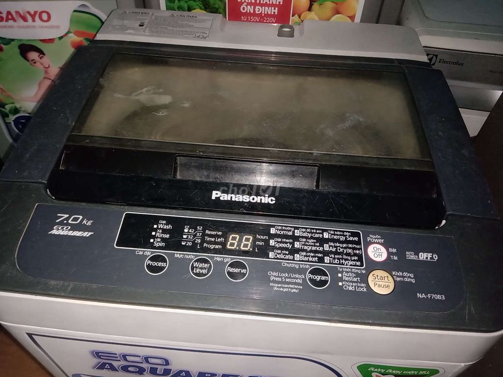 0933348068 - Máy giặt 7kg hãng Panasonic nhập khẩu Thái Lan