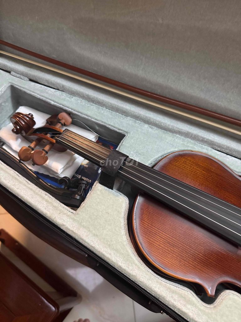 Đàn Violin V04 Nâu cho người mới bắt đầu còn mới. Mua bán Nhạc cụ tại Huyện Tiên Du Bắc Ninh được đăng bởi Hương Đào hình 1